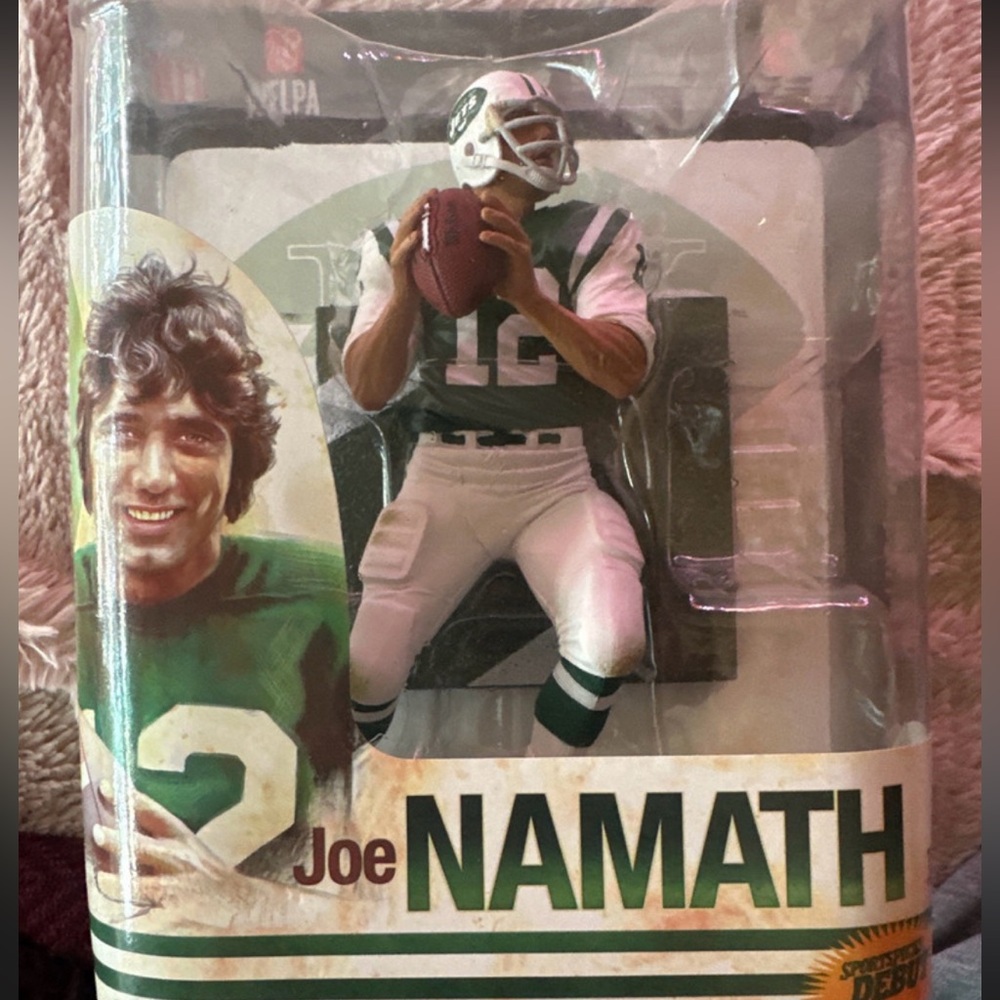 Joe Namath McFarlane figure